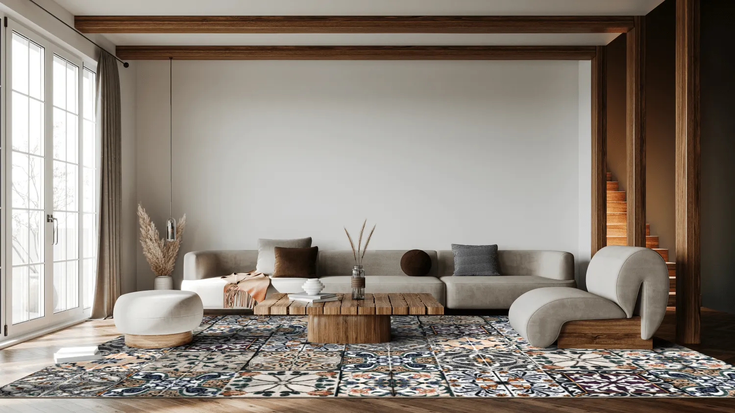 Wilton-tæppe - Tierra (multi)