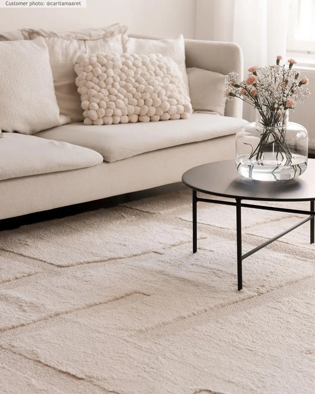 Ryatæpper - Tillie (offwhite)