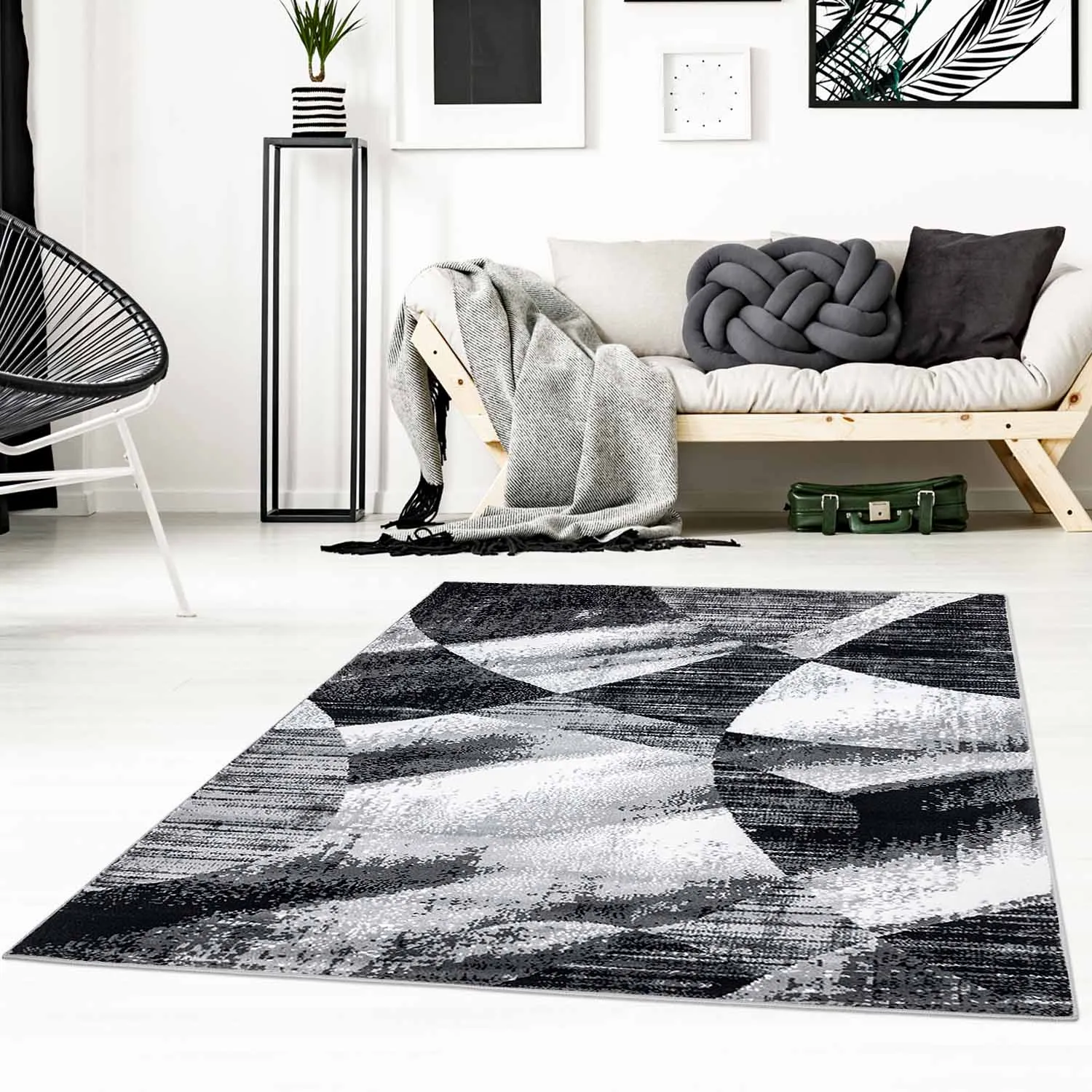 Wilton-tæppe - Kermet (grå)