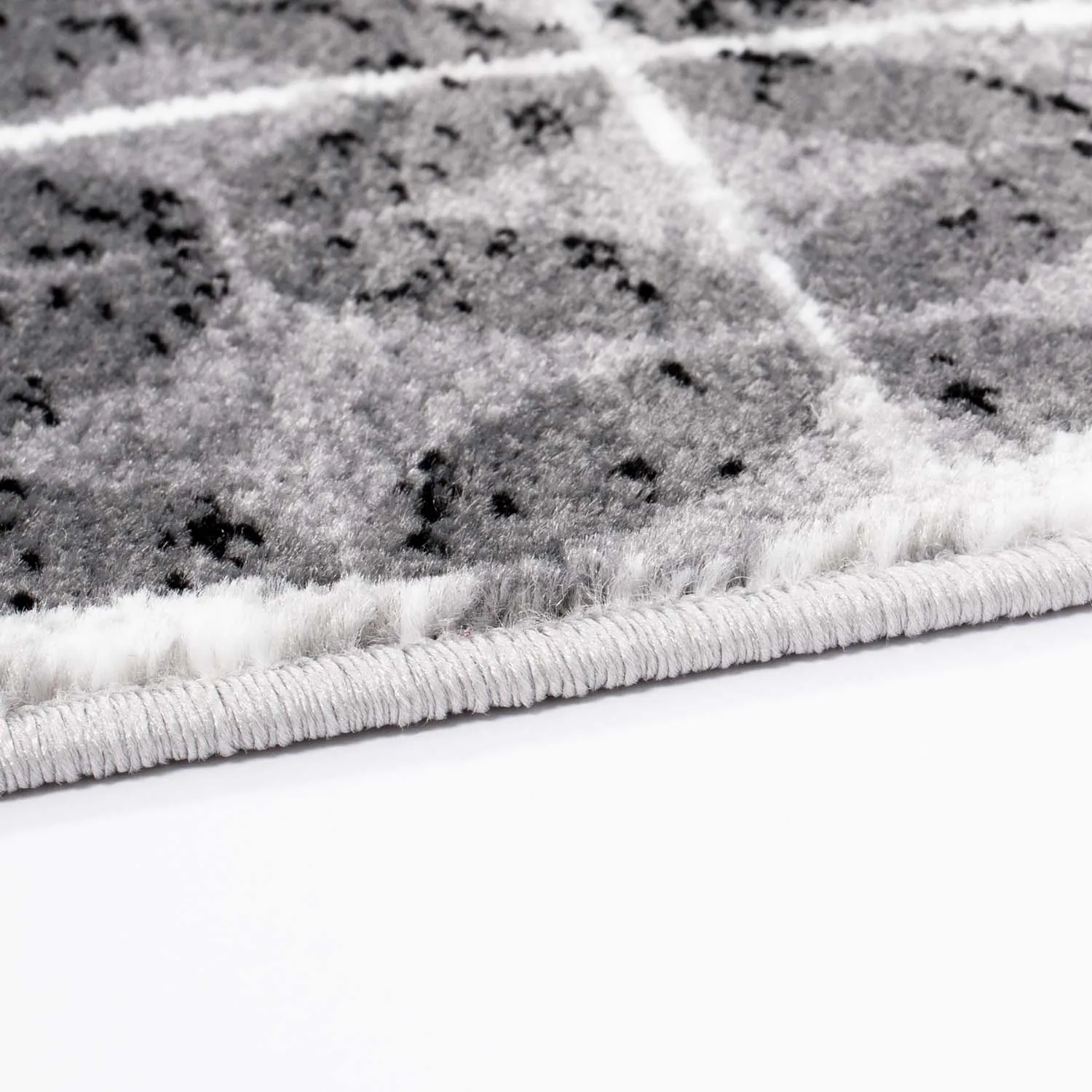 Wilton-tæppe - Nebikat (grå)