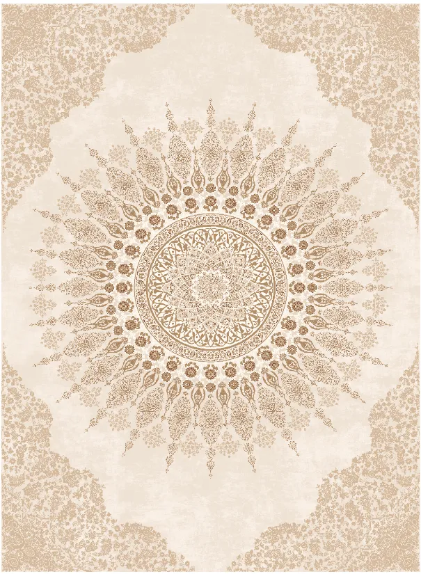 Wilton-tæppe - Sandrigo (beige)