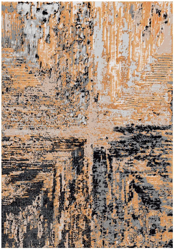 Wilton-tæppe - Tizzano (guld/multi)