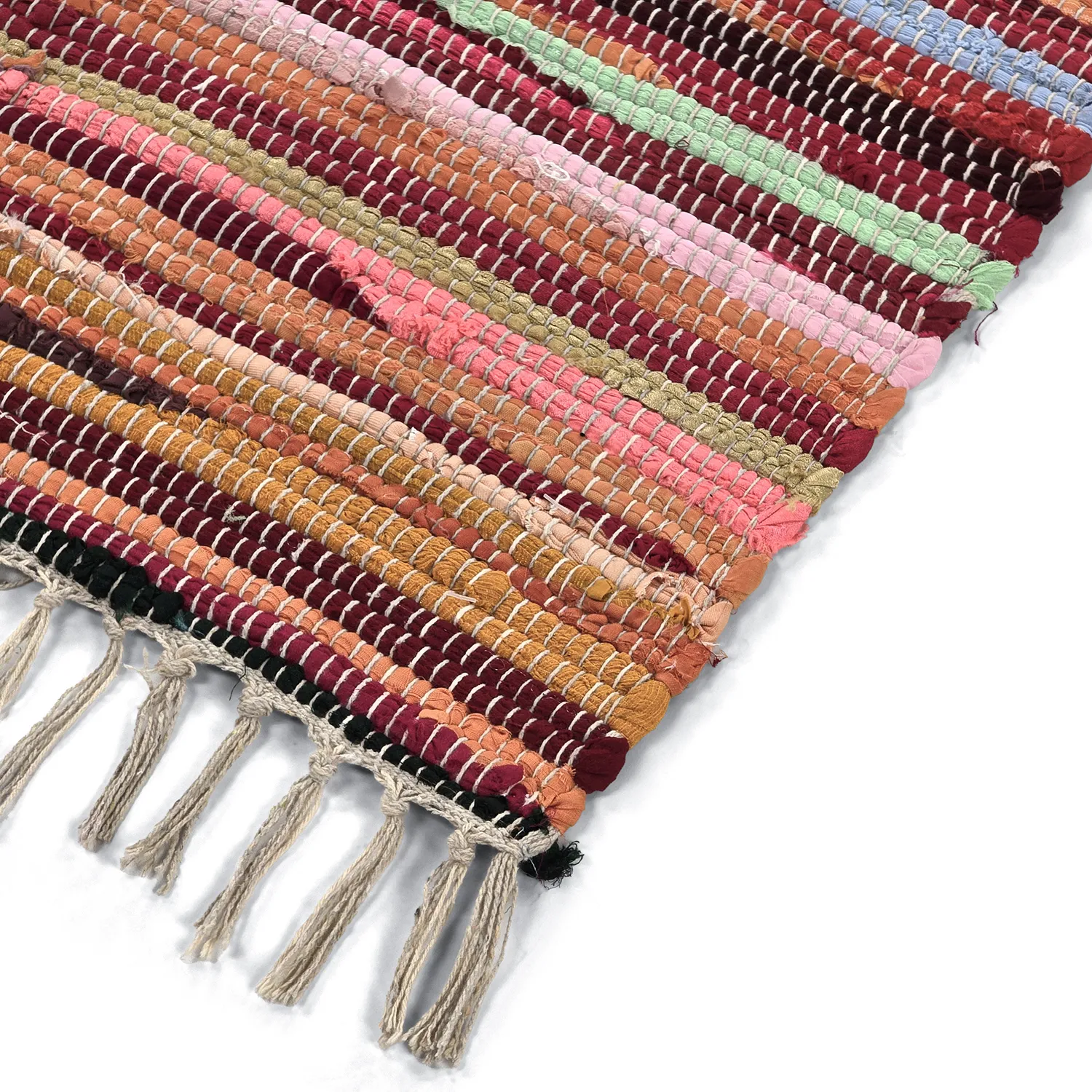 Kludetæppe - Happy (pink/multi)