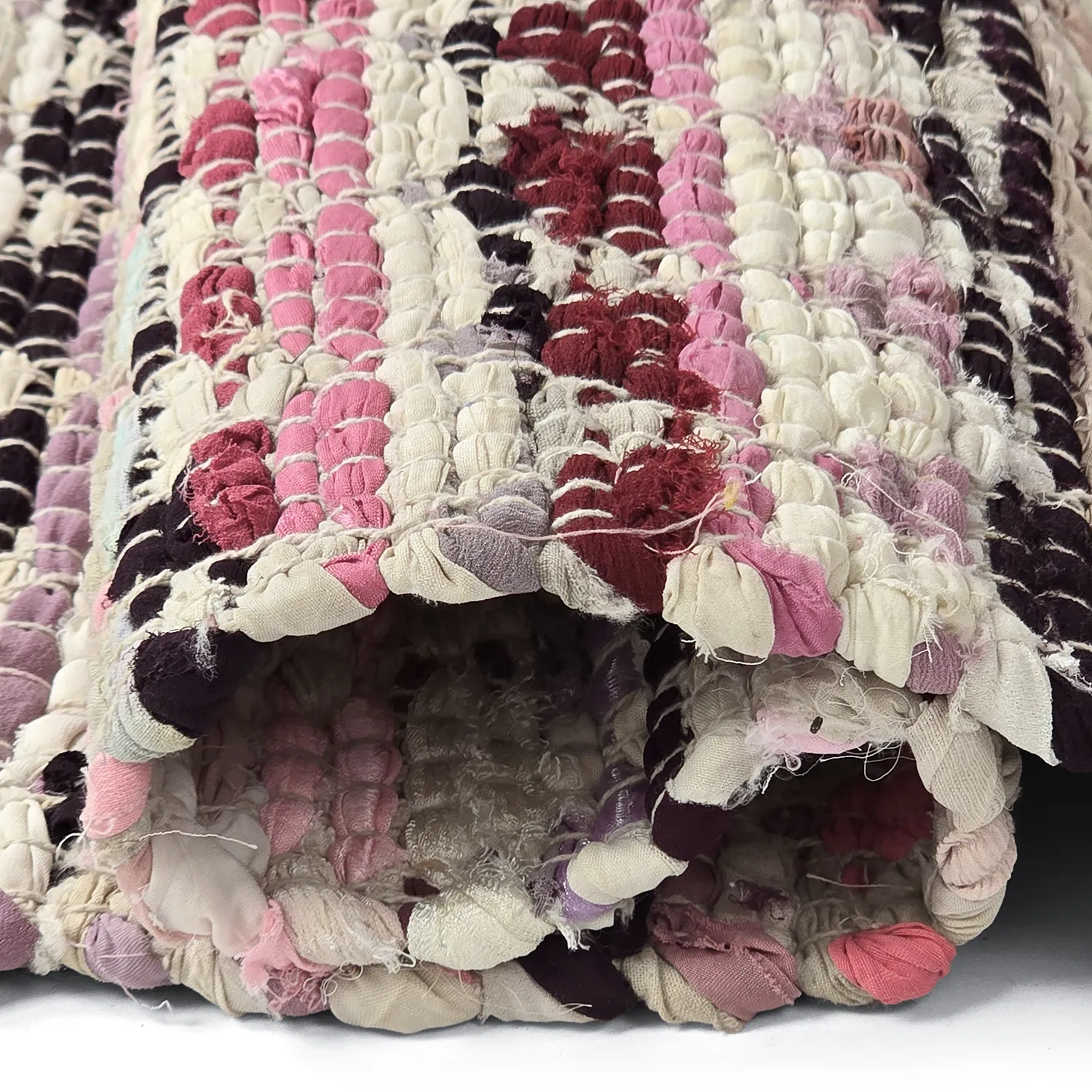 Kludetæppe - Lindby (pink/multi)