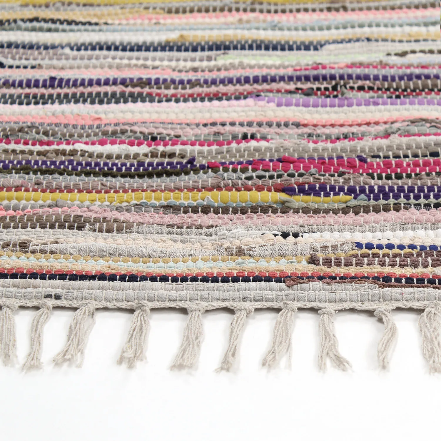 Kludetæppe fra Strehög of Sweden - Tulka (multi)