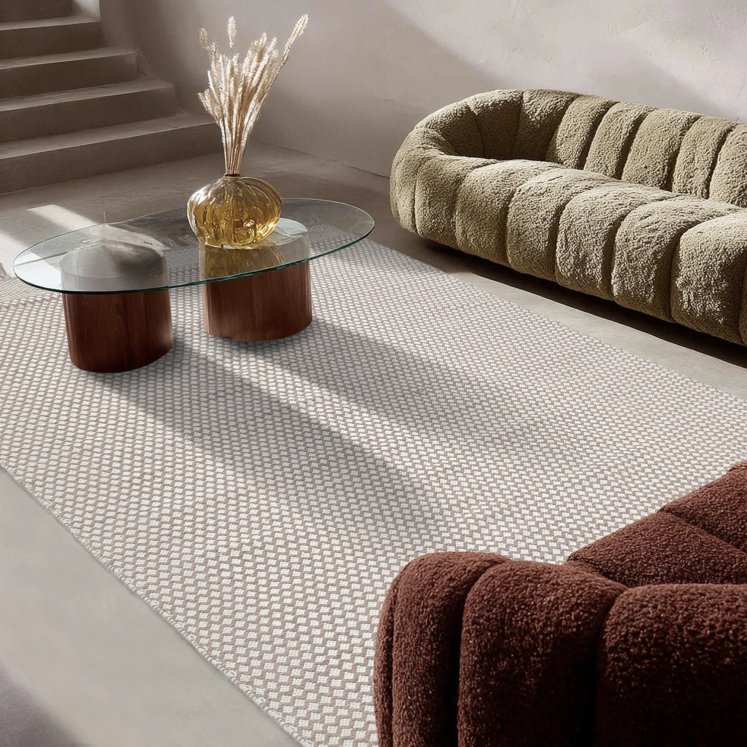 Kludetæppe - Vinga (natur)