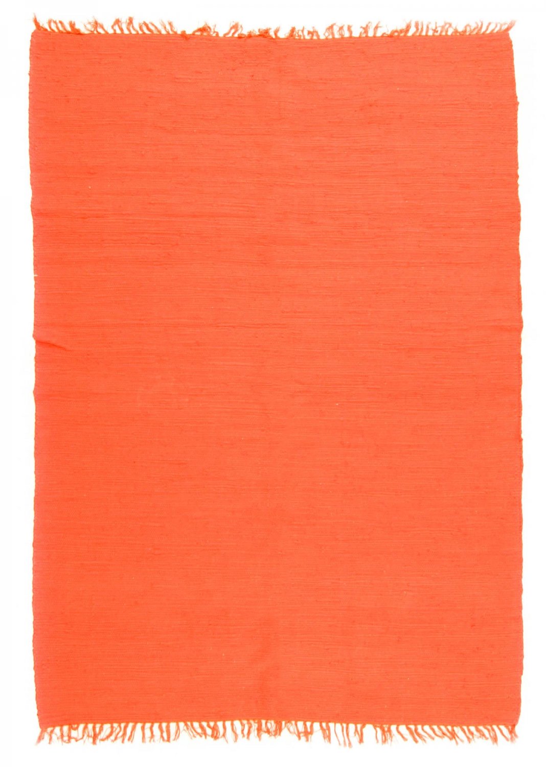 Kludetæppe - Silje (orange)