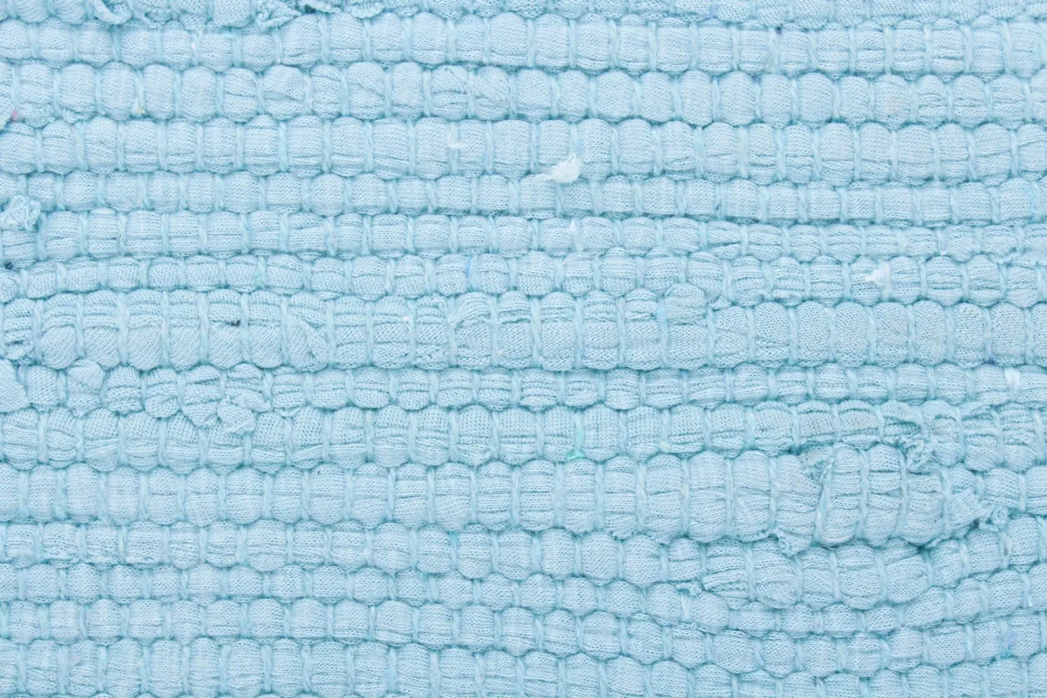 Kludetæppe - Silje (blå/turkis)