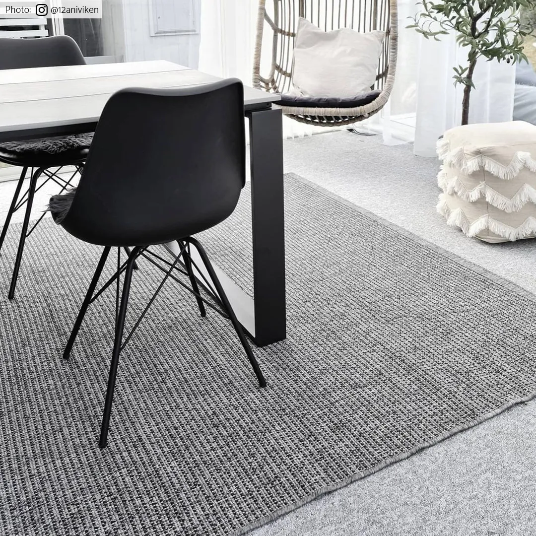 Tæpper til indendørs/udendørs brug - Tromsø (antracit)