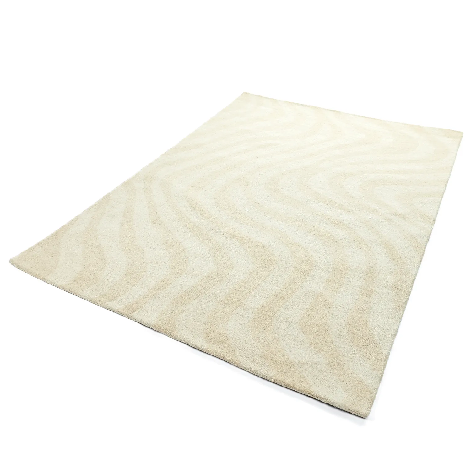 Uldtæppe - Aiz Hand Tufted Wool Premium (grå)
