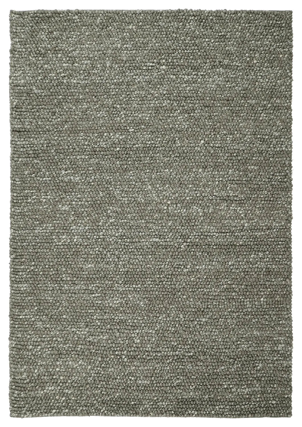Uldtæppe - Avafors Wool Bubble (mosgrøn/creme)