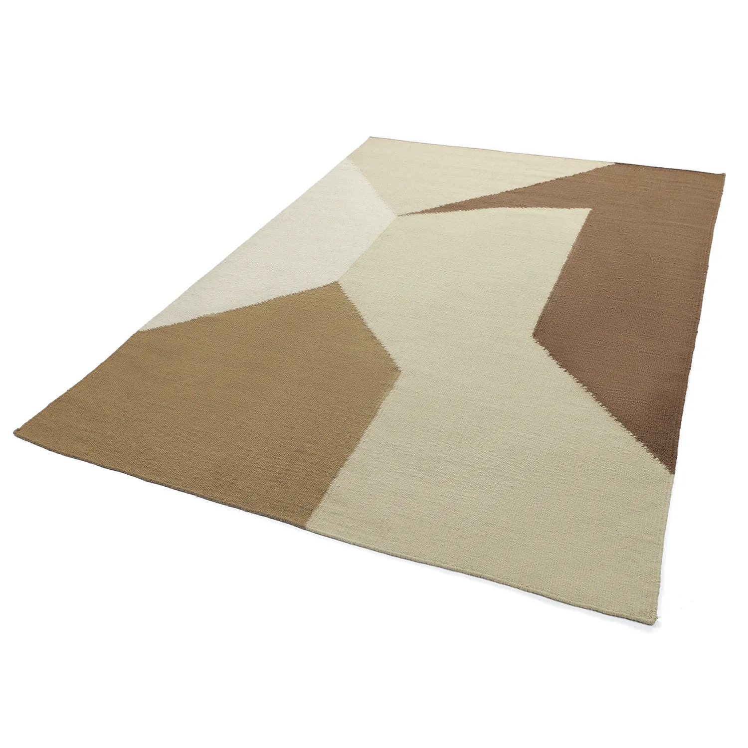 Uldtæppe - Aveiro (beige/multi)