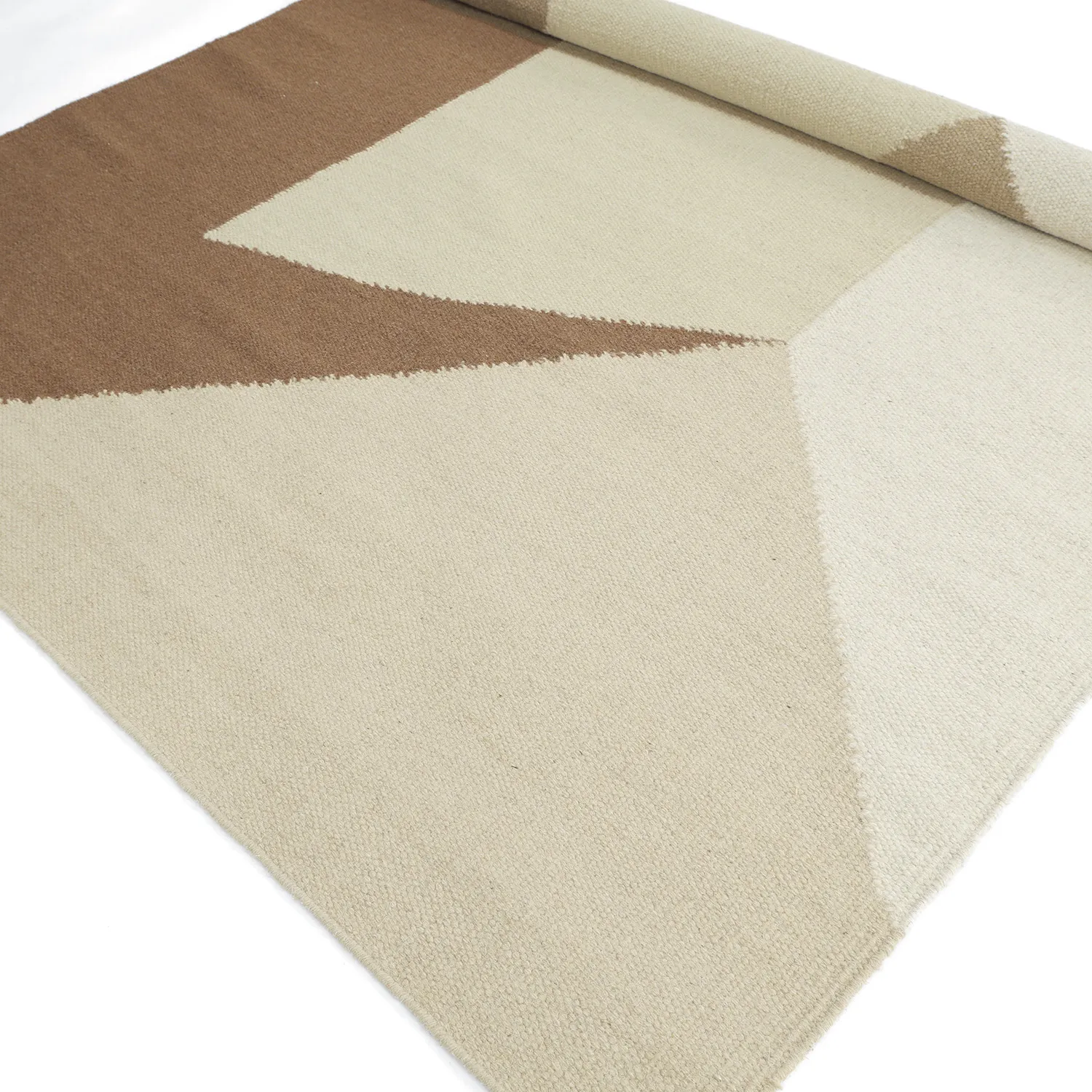 Uldtæppe - Aveiro (beige/multi)
