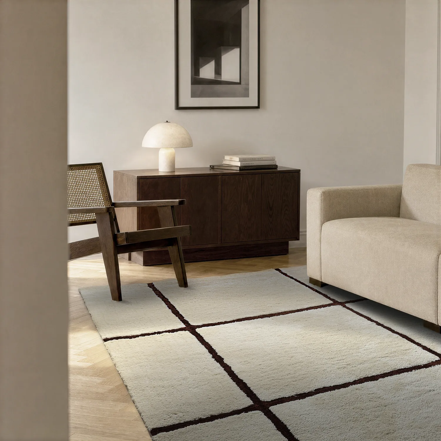 Ryatæpper - Bitola (beige)