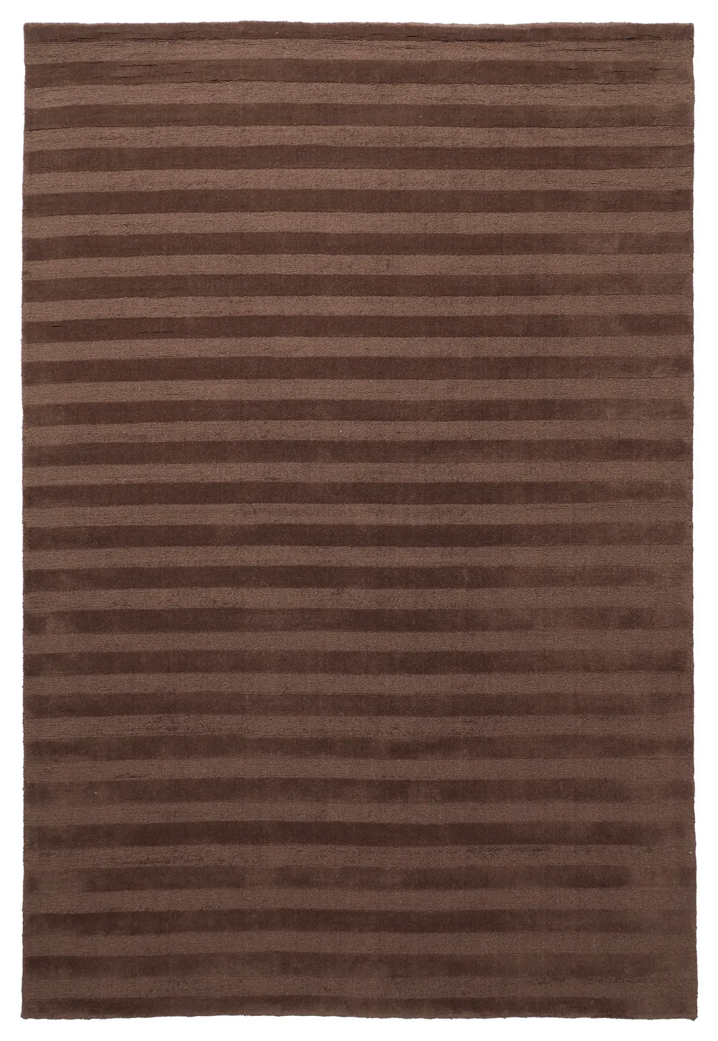 Uldtæppe - Brenta Handloom Wool Premium (brun)