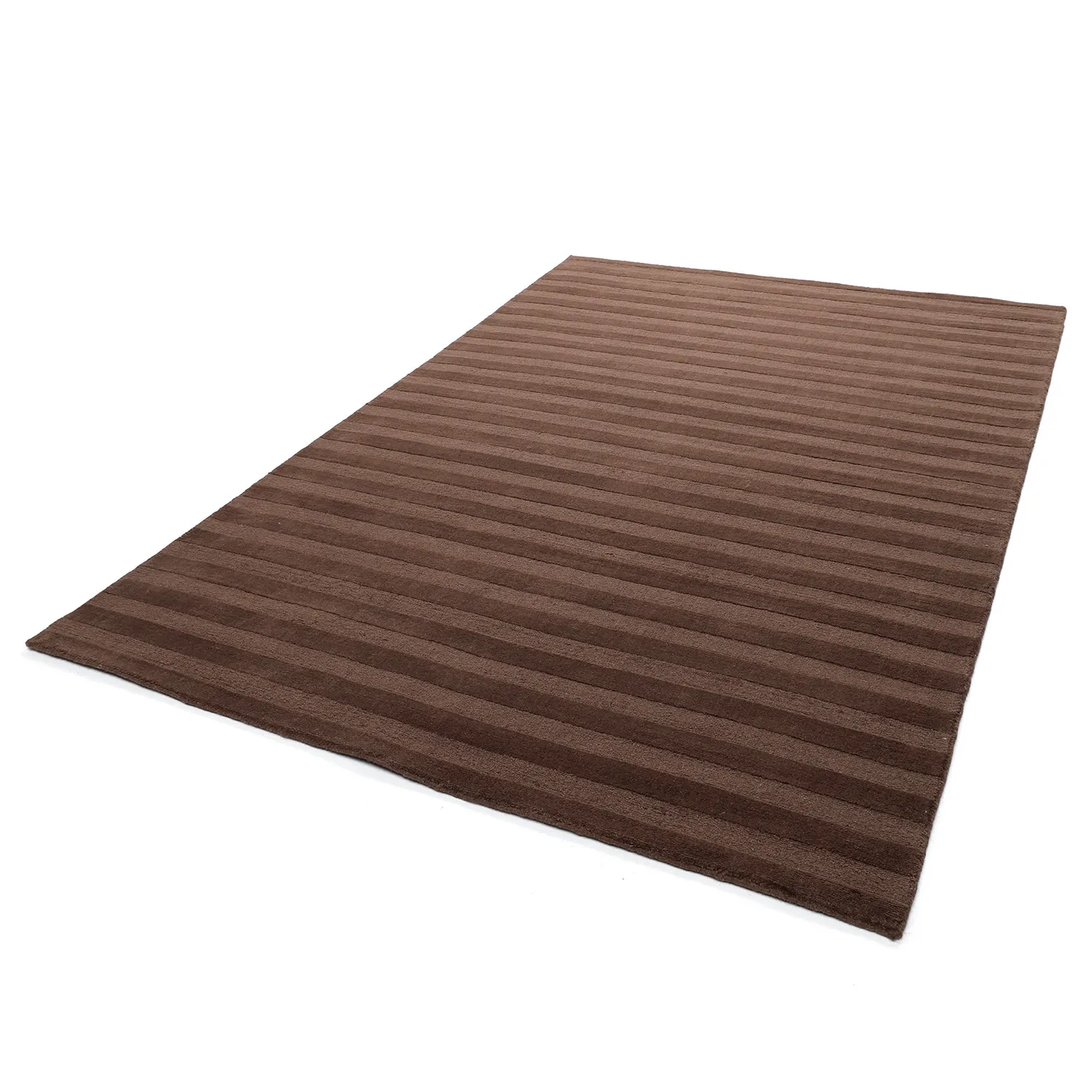 Uldtæppe - Brenta Handloom Wool Premium (brun)