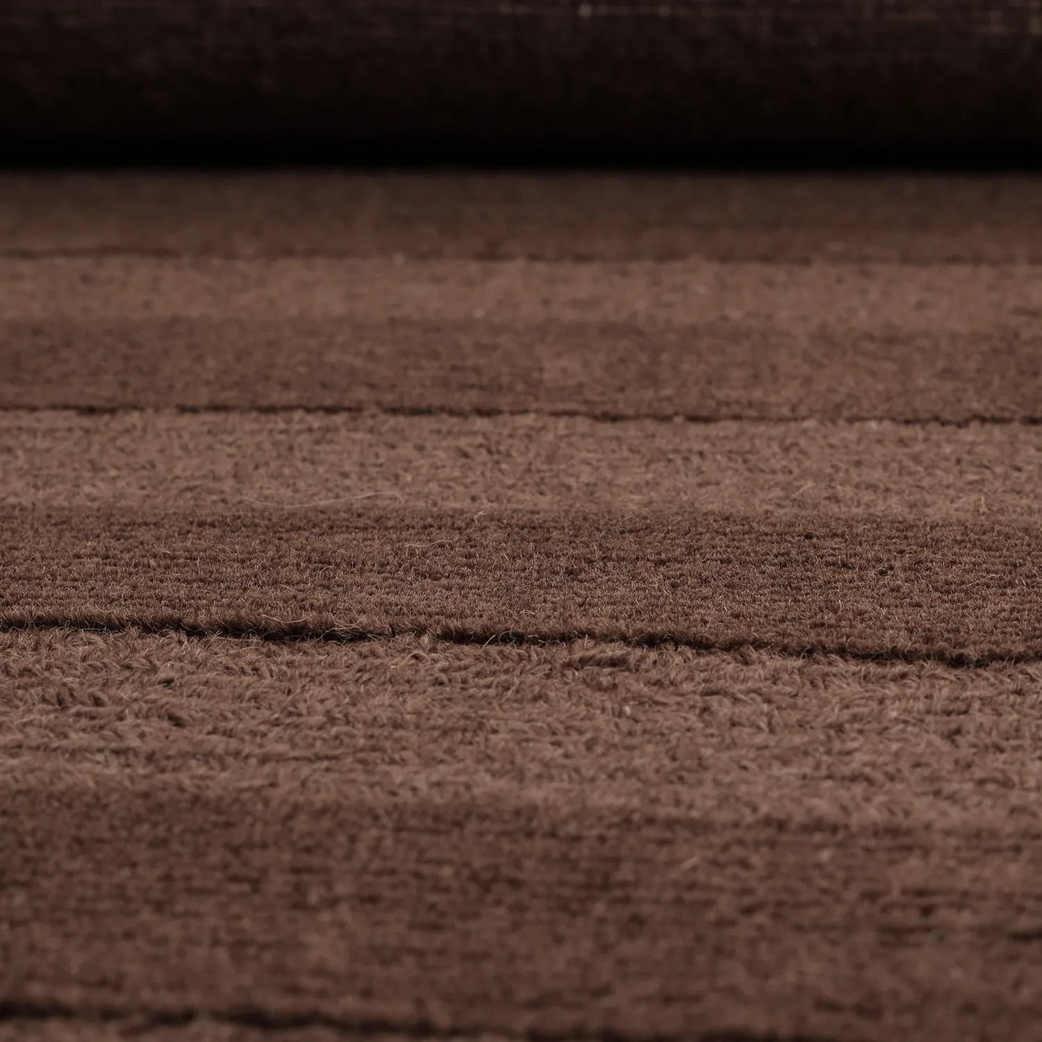 Uldtæppe - Brenta Handloom Wool Premium (brun)