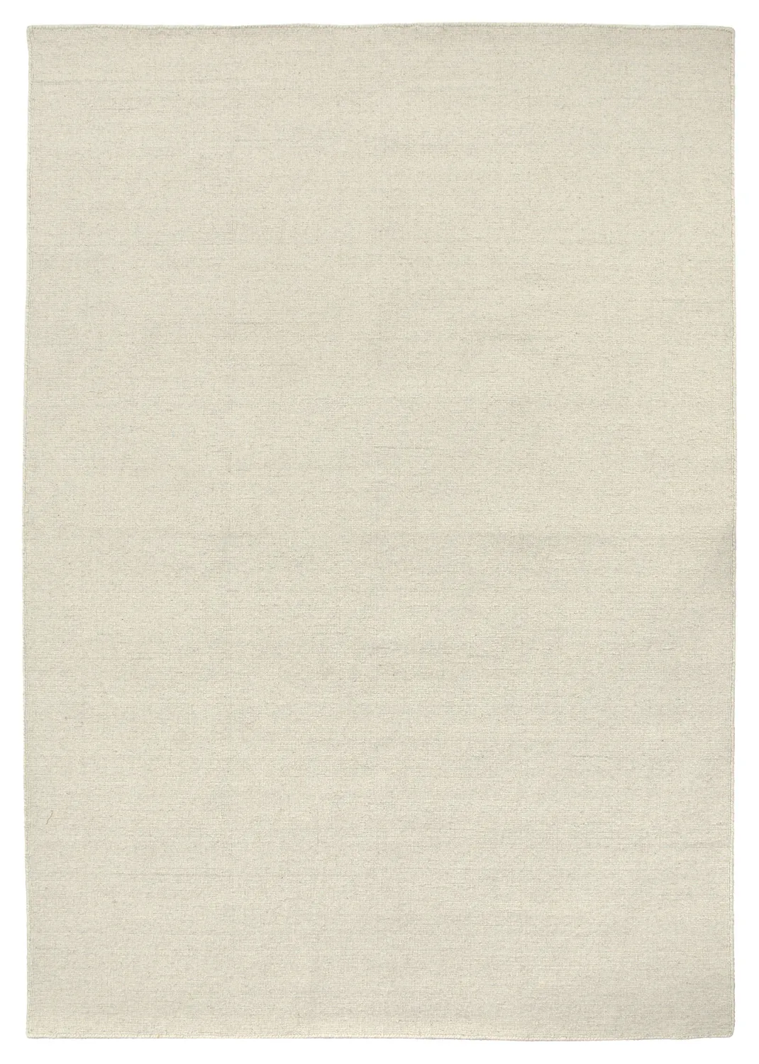 Uldtæppe - Charonne Flat Handloom Wool Premium (fløde)