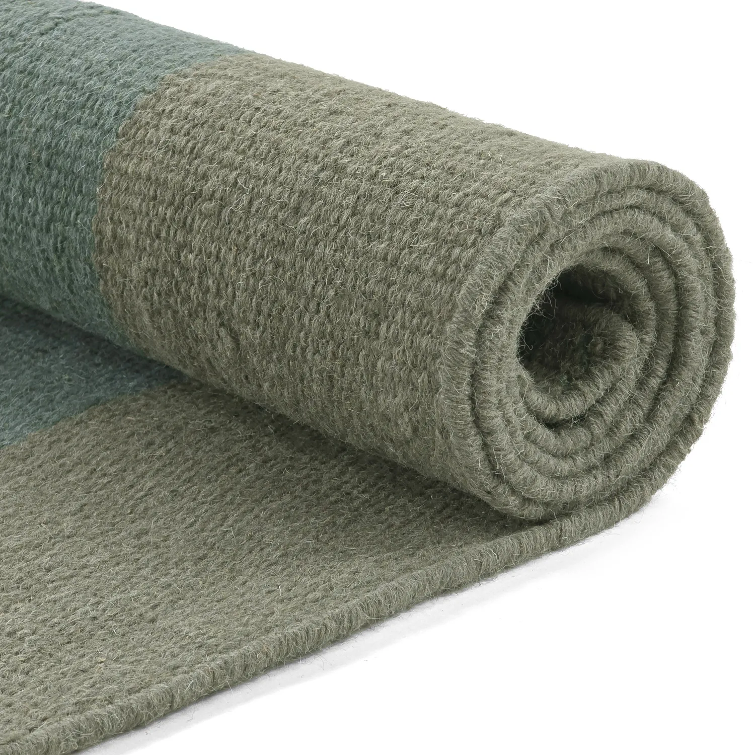 Uldtæppe - Garine (grøn)