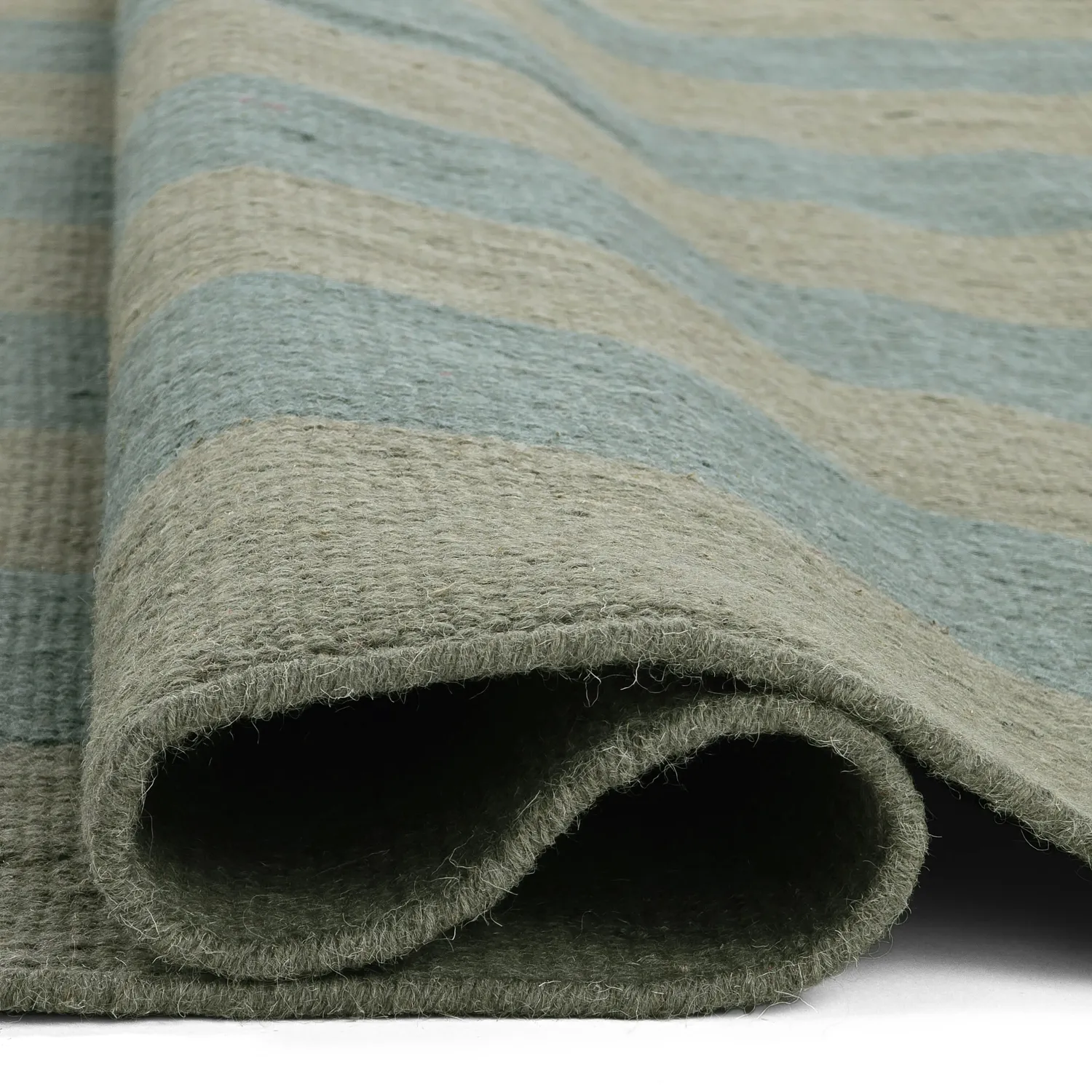 Uldtæppe - Garine (grøn)