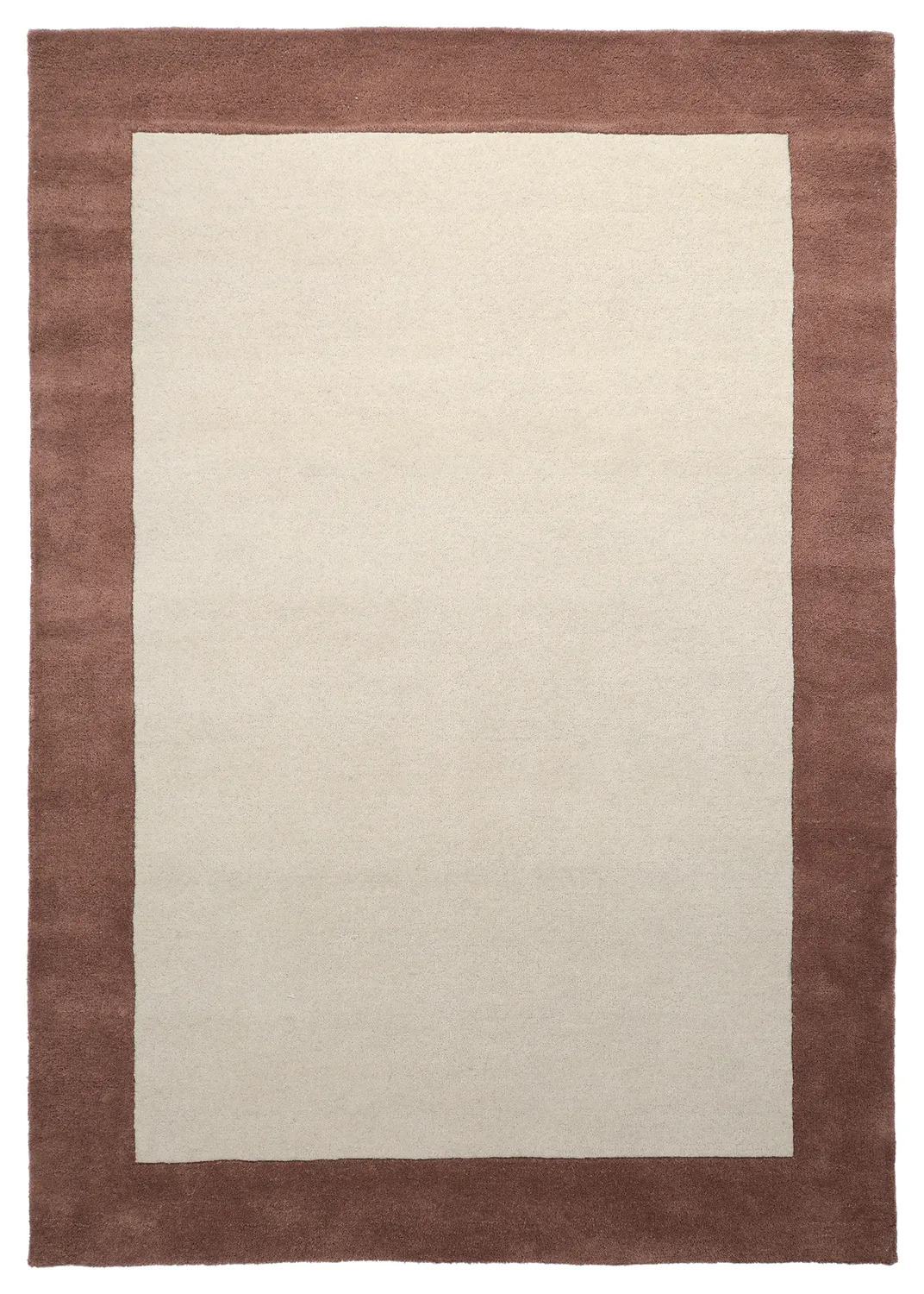 Uldtæppe - Gaya Hand Tufted Wool Premium (creme/brun)