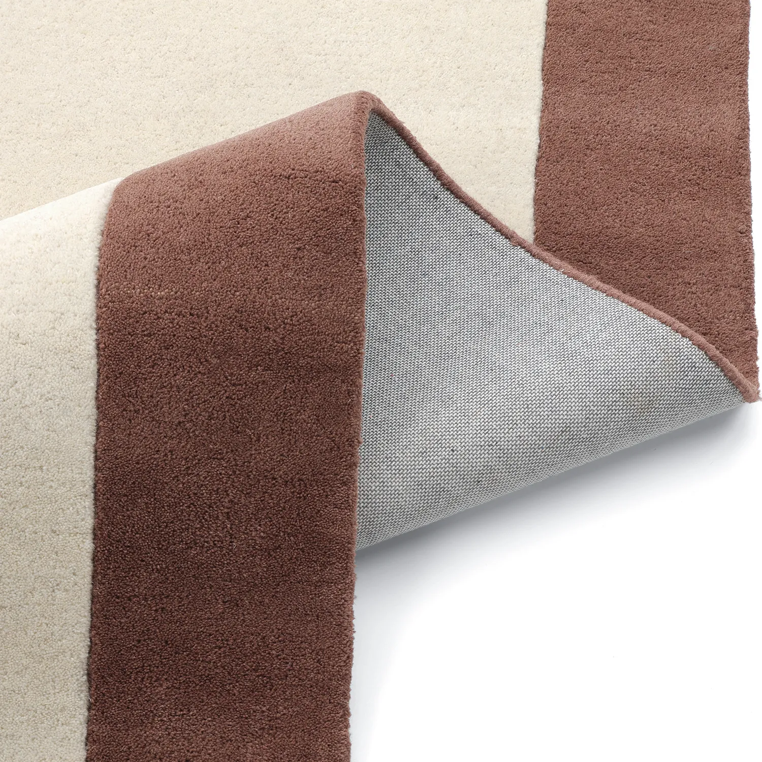Uldtæppe - Gaya Hand Tufted Wool Premium (creme/brun)