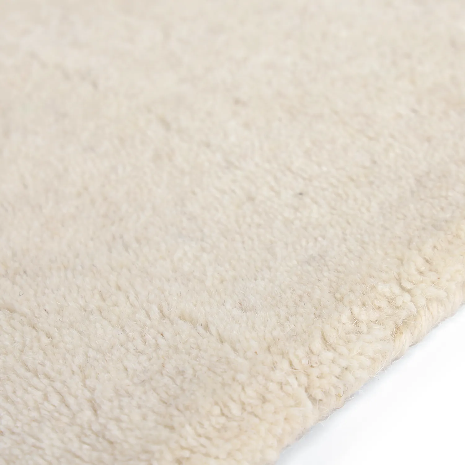 Uldtæppe - Gaya Hand Tufted Wool Premium (creme/hvid)