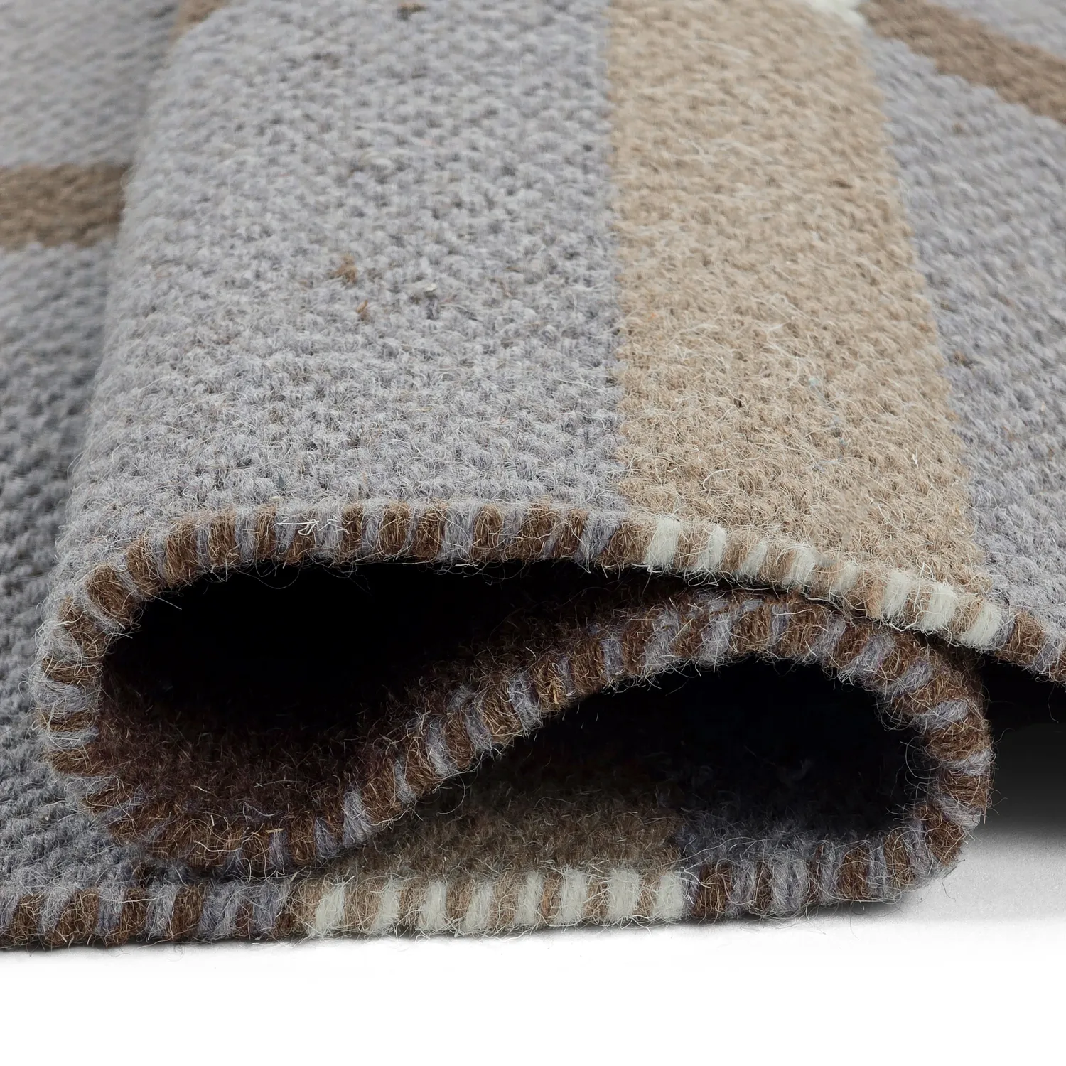 Uldtæppe - Gingham (no. 7)