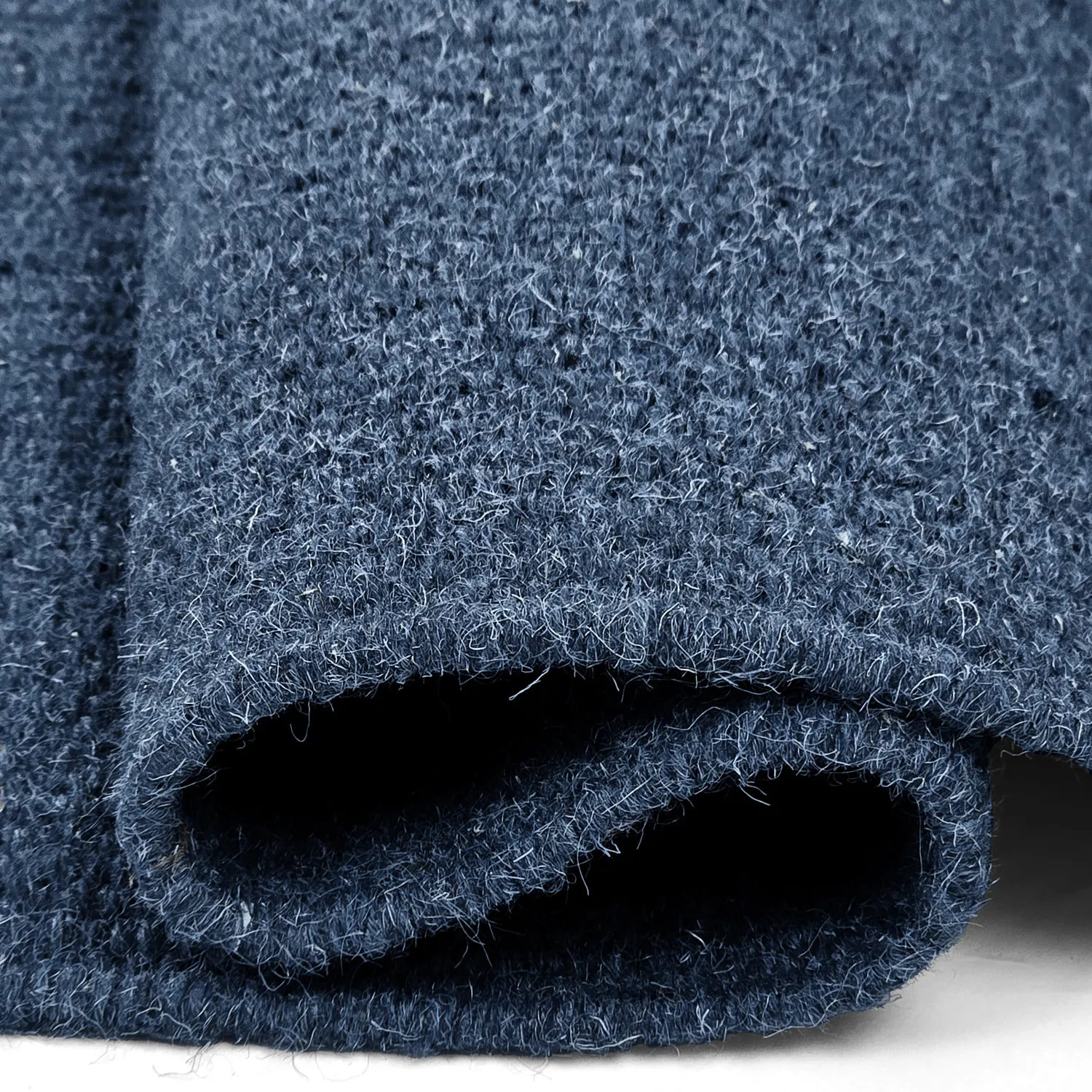 Uldtæppe - Hamilton (marineblå)