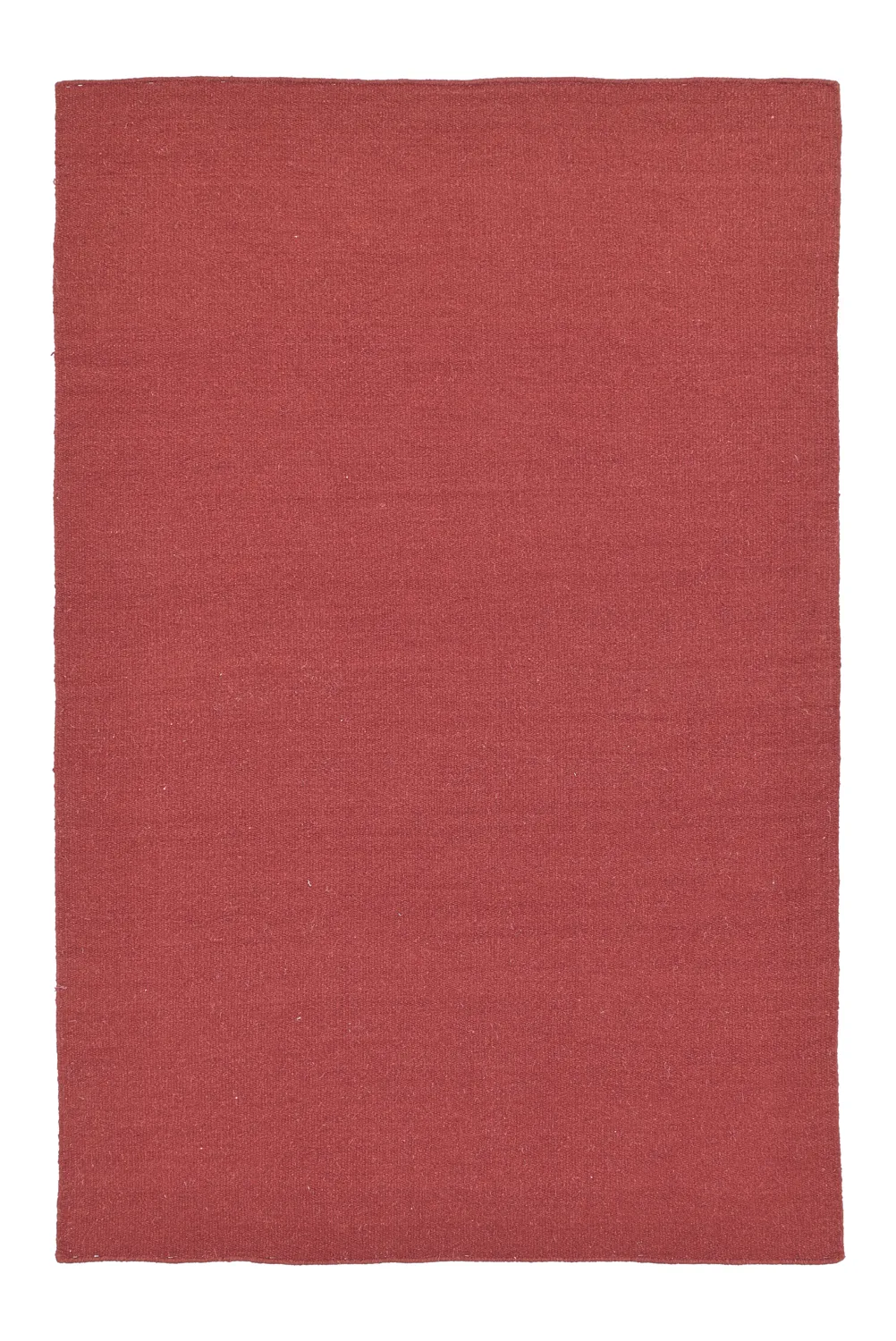 Uldtæppe - Hamilton (dyb rød)