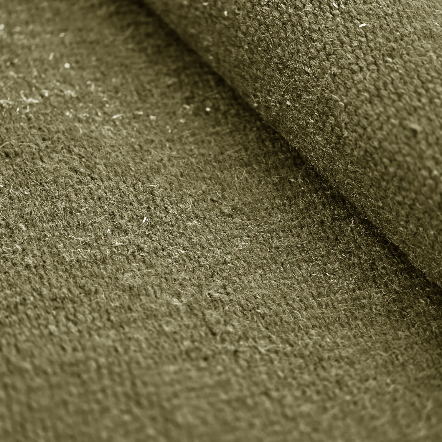 Uldtæppe - Hamilton (mosgrøn)