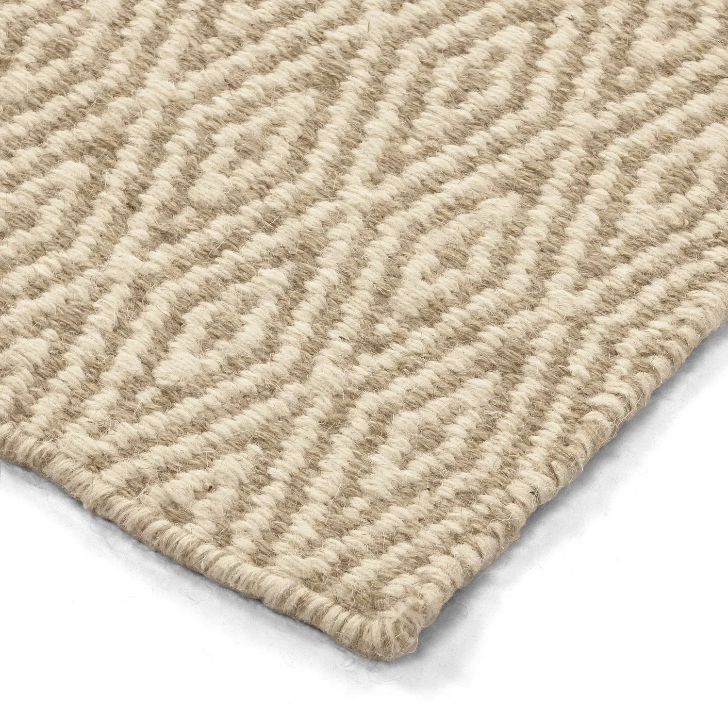 Uldtæppe - Monastir (beige/hvid)