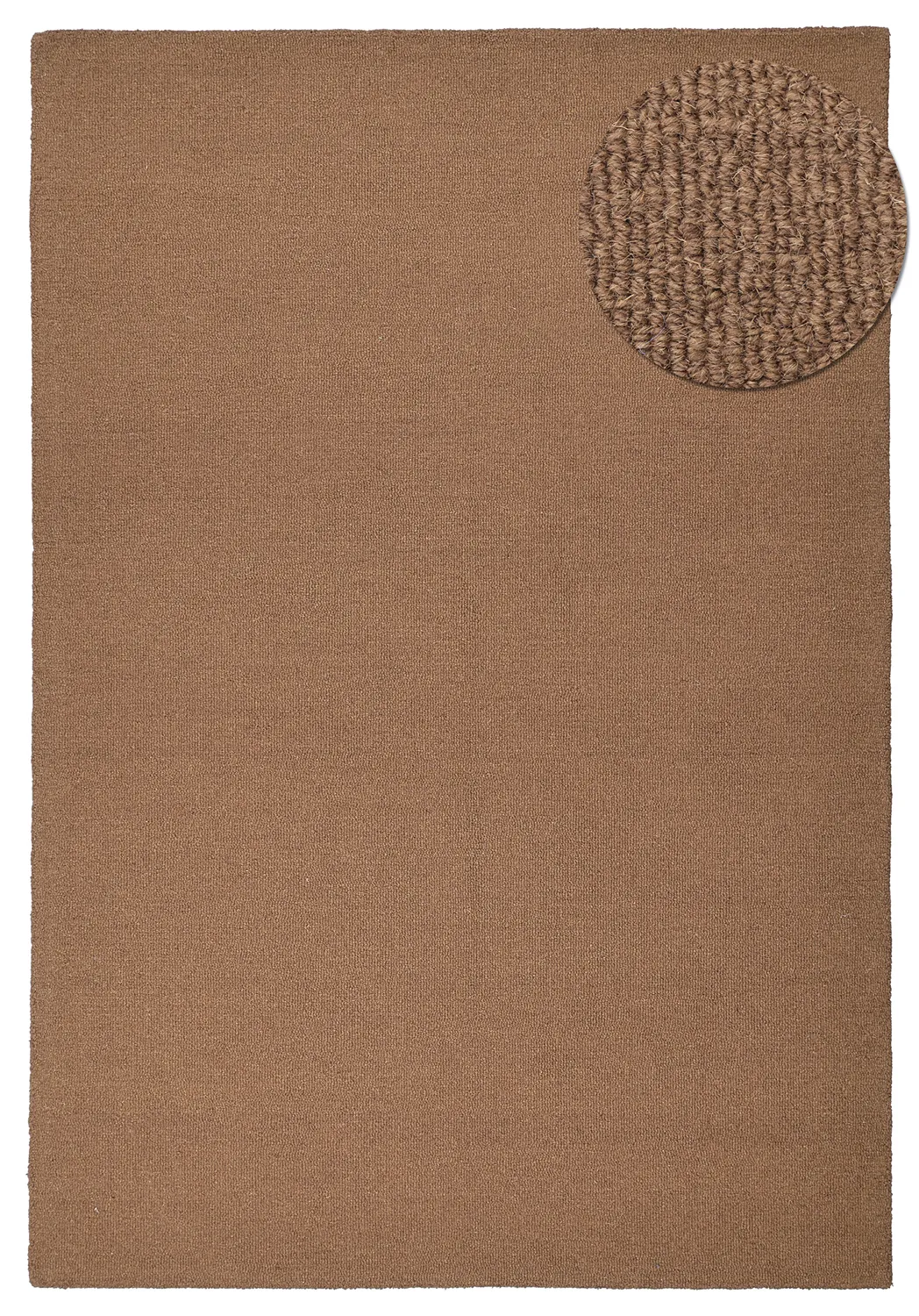Uldtæppe - Montmartre Loop Handtufted Wool (brun)