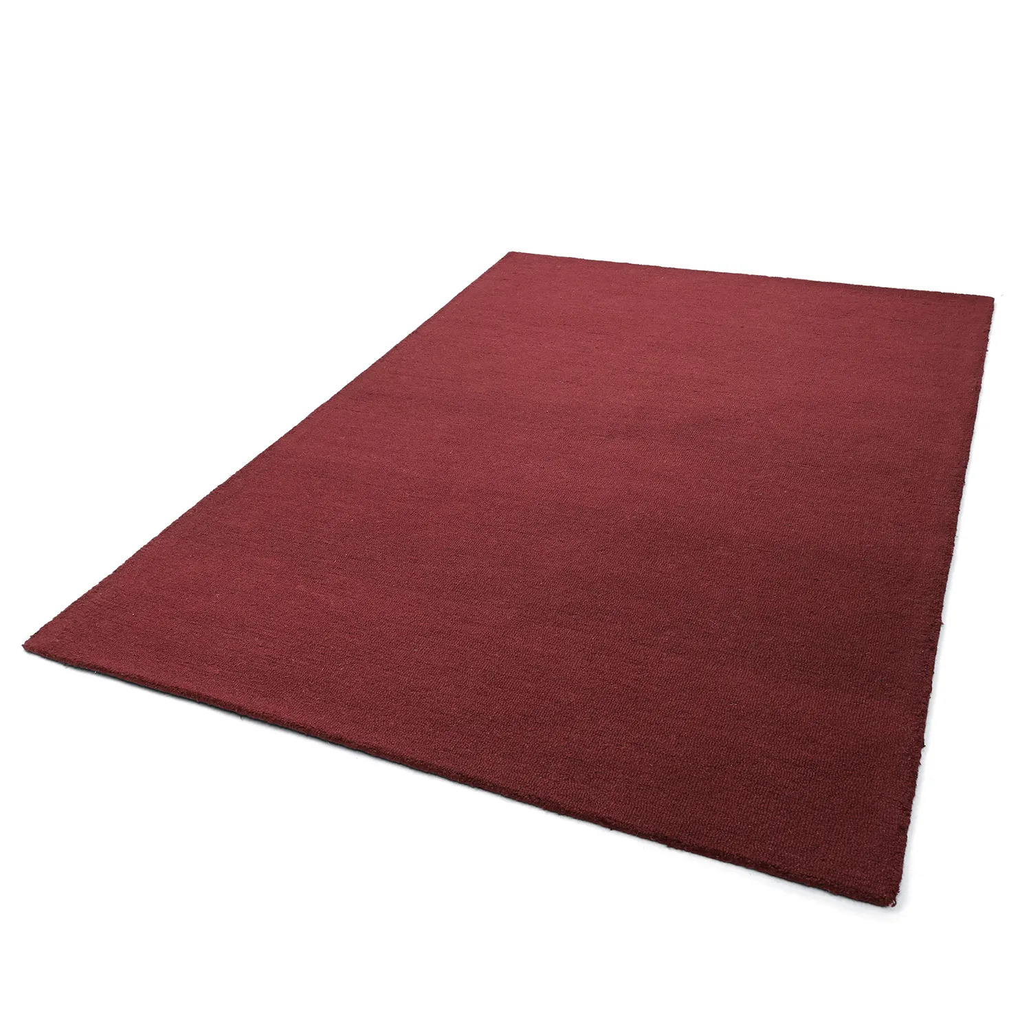 Uldtæppe - Montmartre Loop Handtufted Wool (bordeaux)