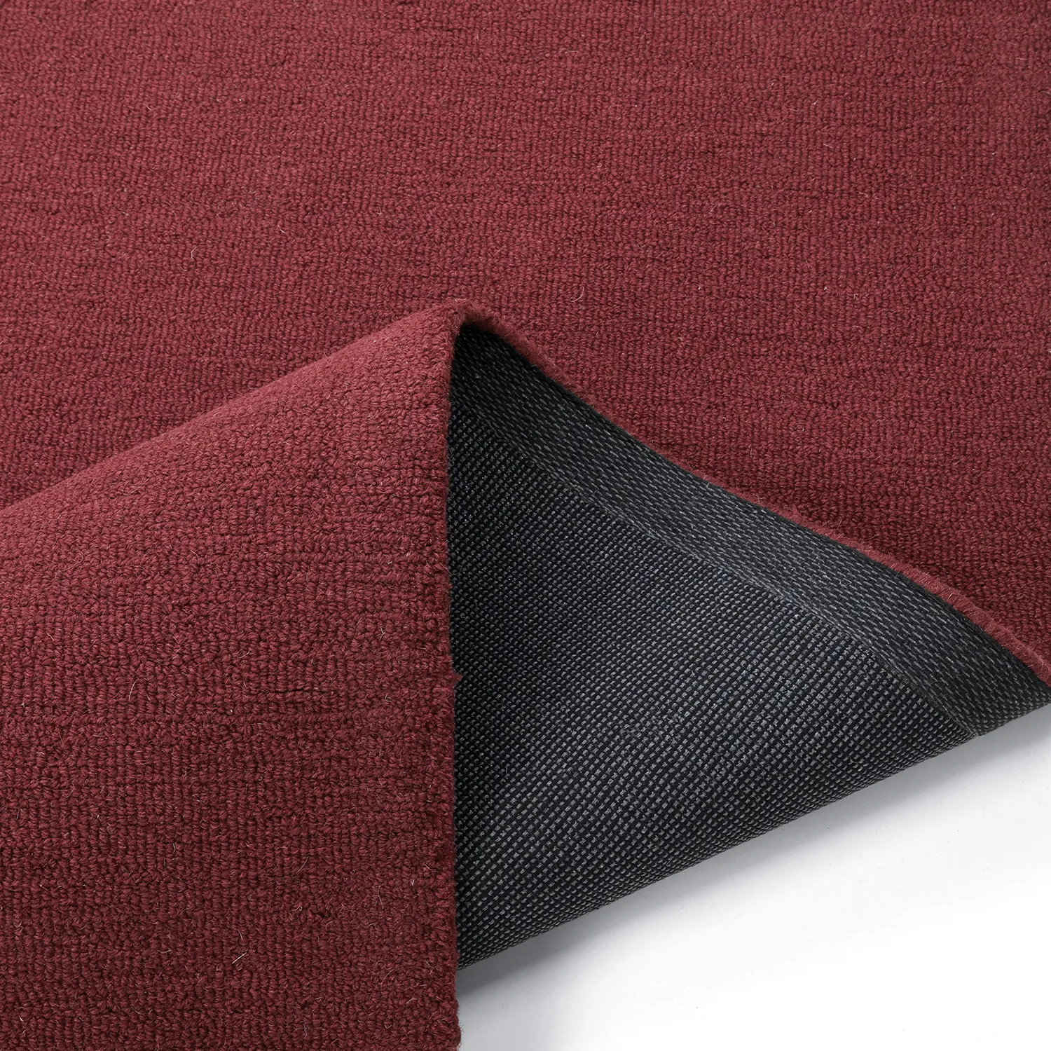 Uldtæppe - Montmartre Loop Handtufted Wool (bordeaux)