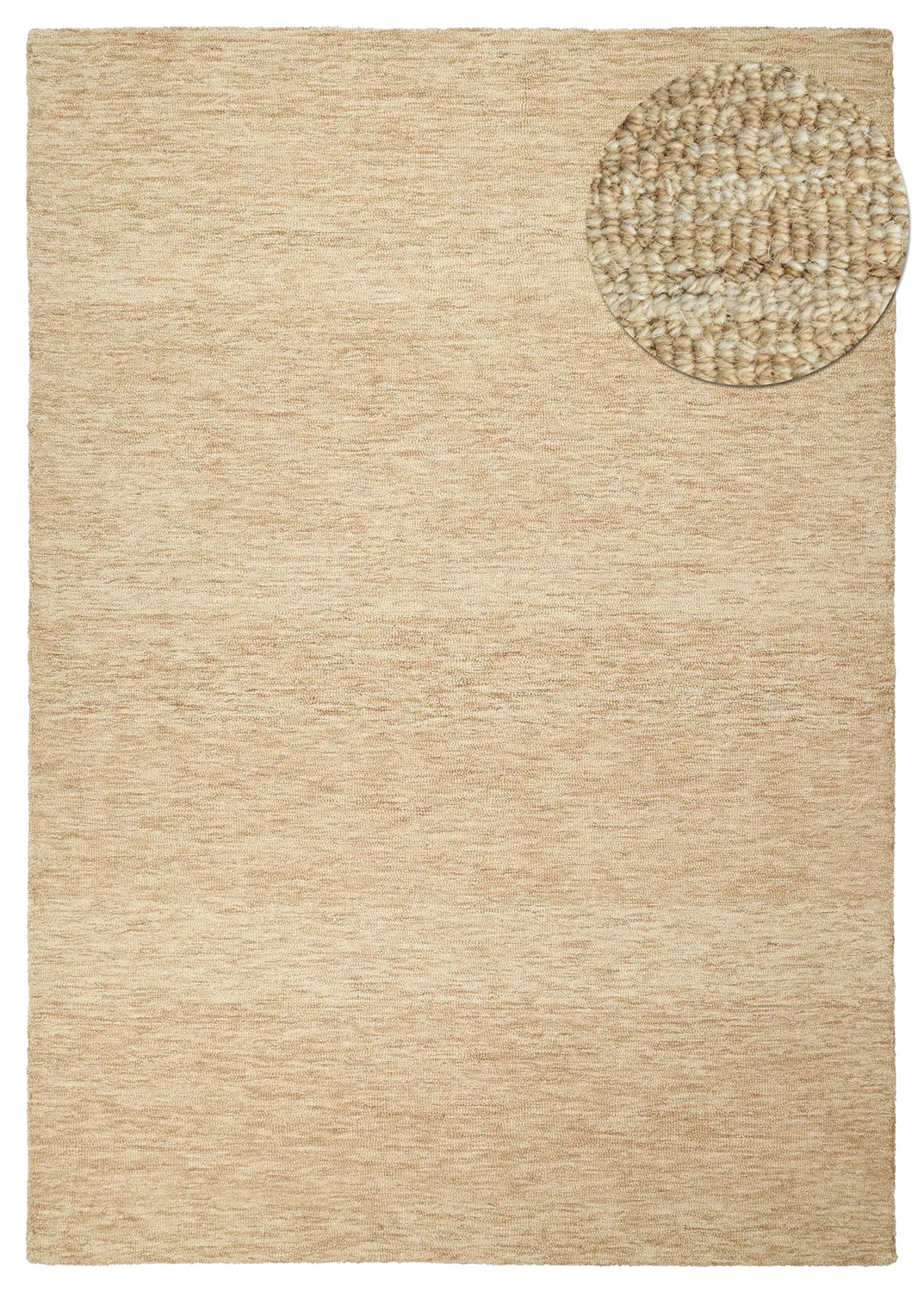 Uldtæppe - Montmartre Loop Handtufted Wool (creme/beige)