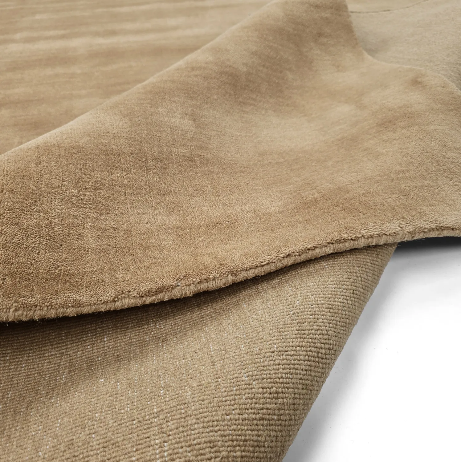 Uldtæppe - Rozel Handloom Wool Premium (beige)