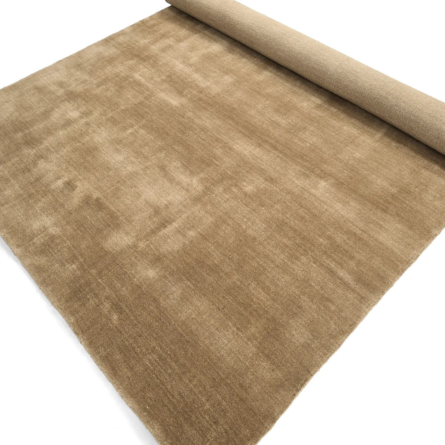 Uldtæppe - Rozel Handloom Wool Premium (beige)