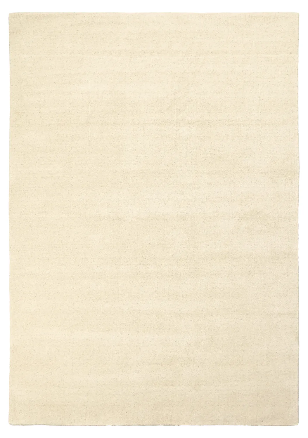 Uldtæppe - Rozel Handloom Wool Premium (fløde)