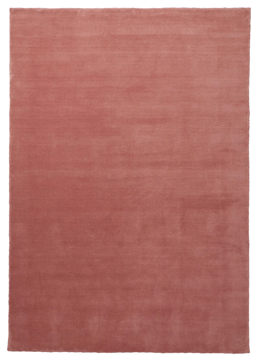 Uldtæppe - Rozel Handloom Wool Premium (støvet rød)