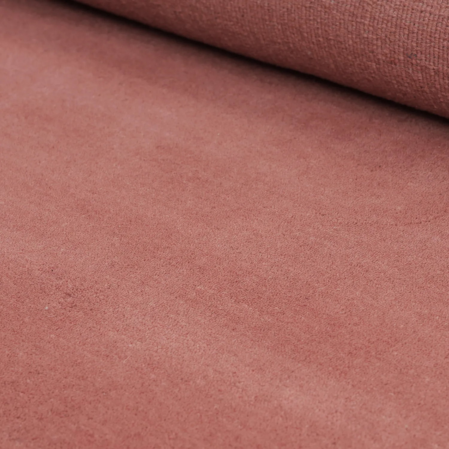 Uldtæppe - Rozel Handloom Wool Premium (støvet rød)