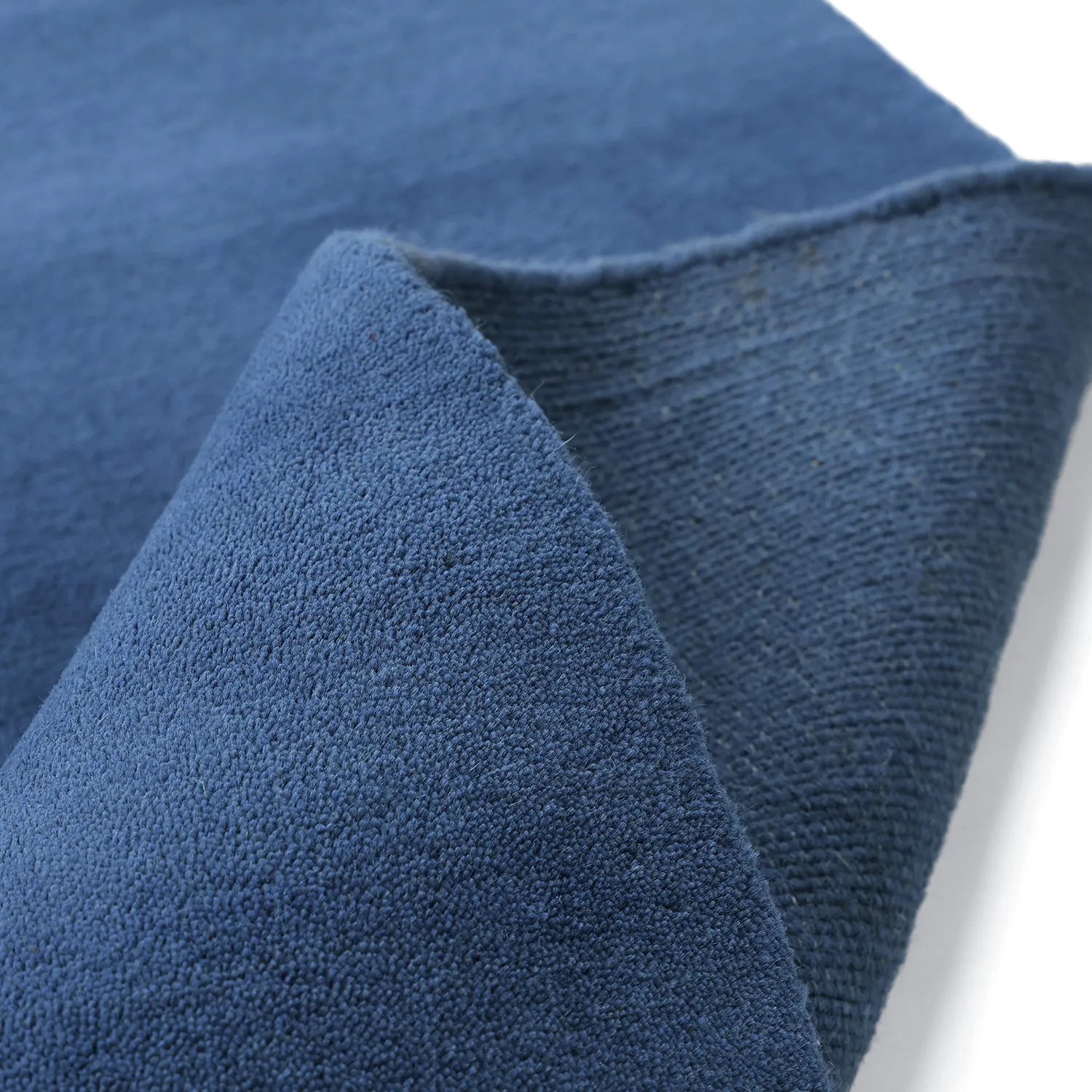 Uldtæppe - Rozel Handloom Wool Premium (marineblå)