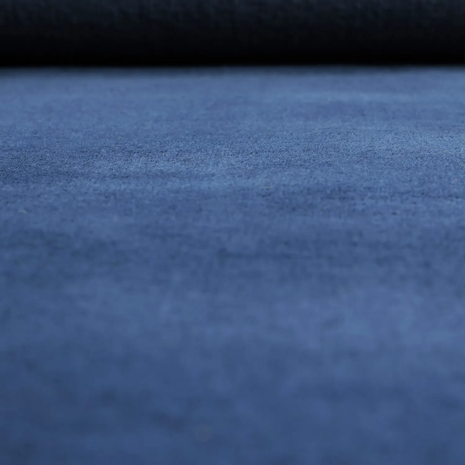 Uldtæppe - Rozel Handloom Wool Premium (marineblå)