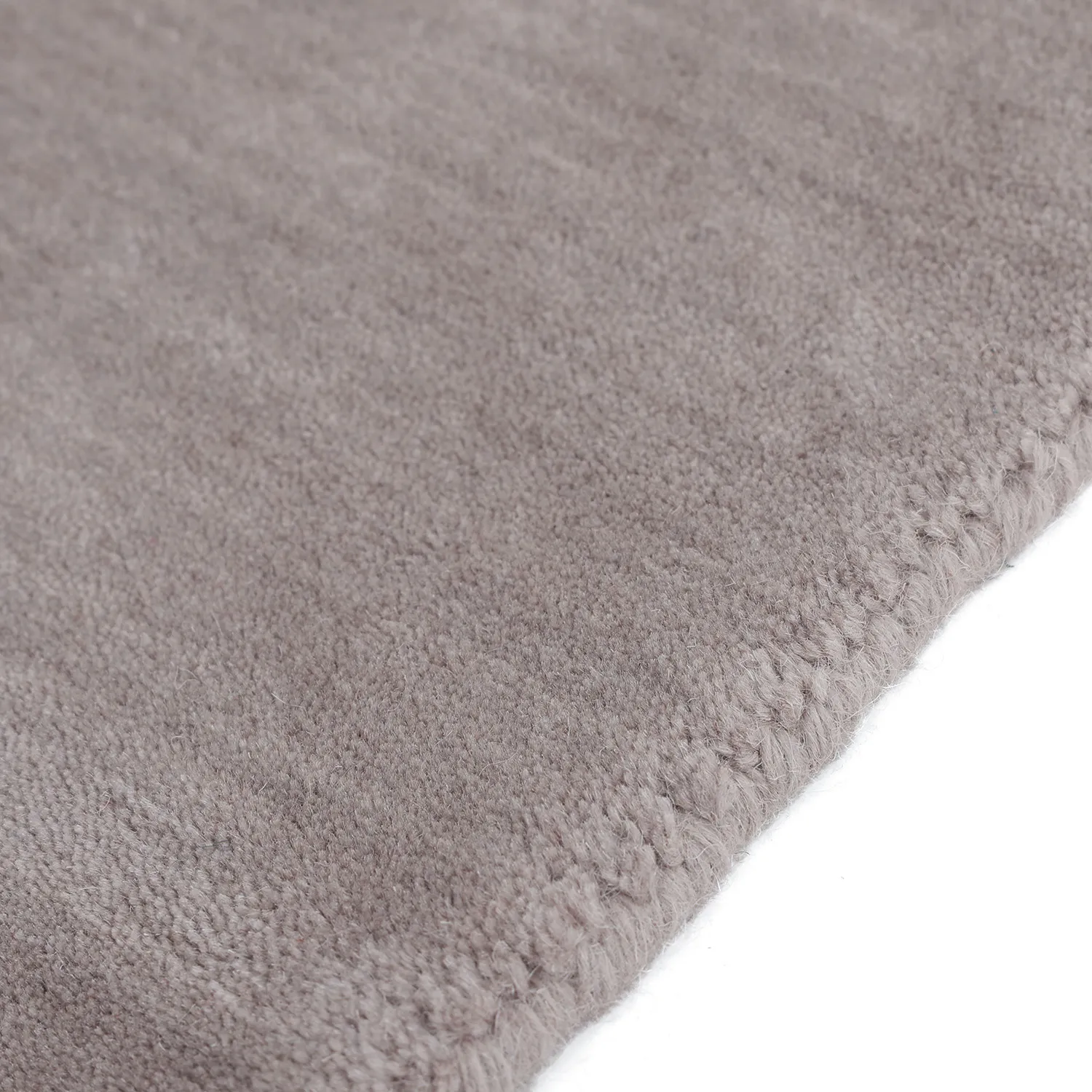 Uldtæppe - Rozel Handloom Wool Premium (lys taupe)