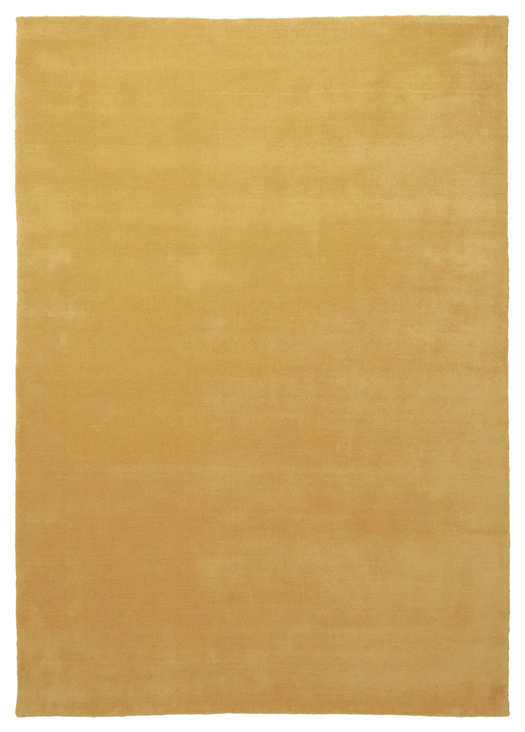 Uldtæppe - Rozel Handloom Wool Premium (okker)