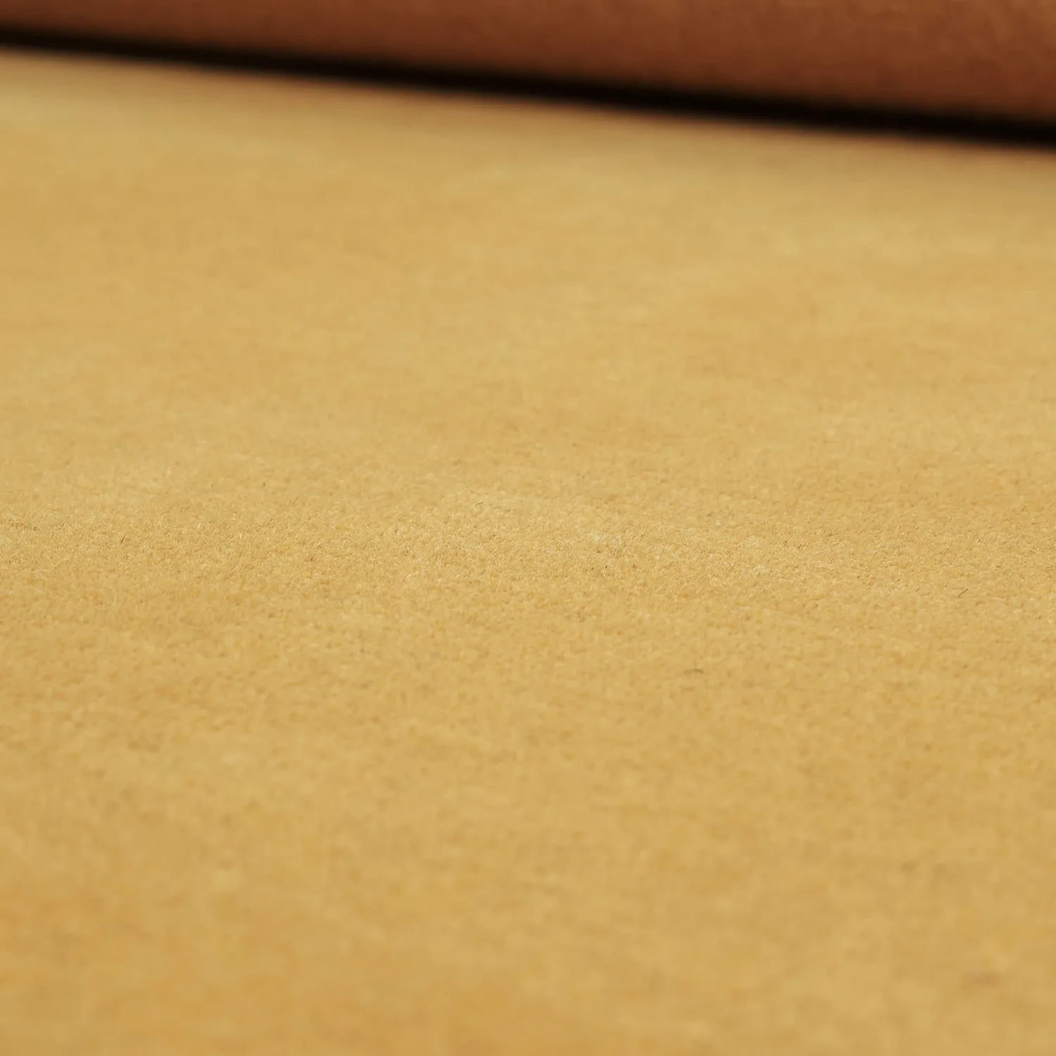 Uldtæppe - Rozel Handloom Wool Premium (okker)
