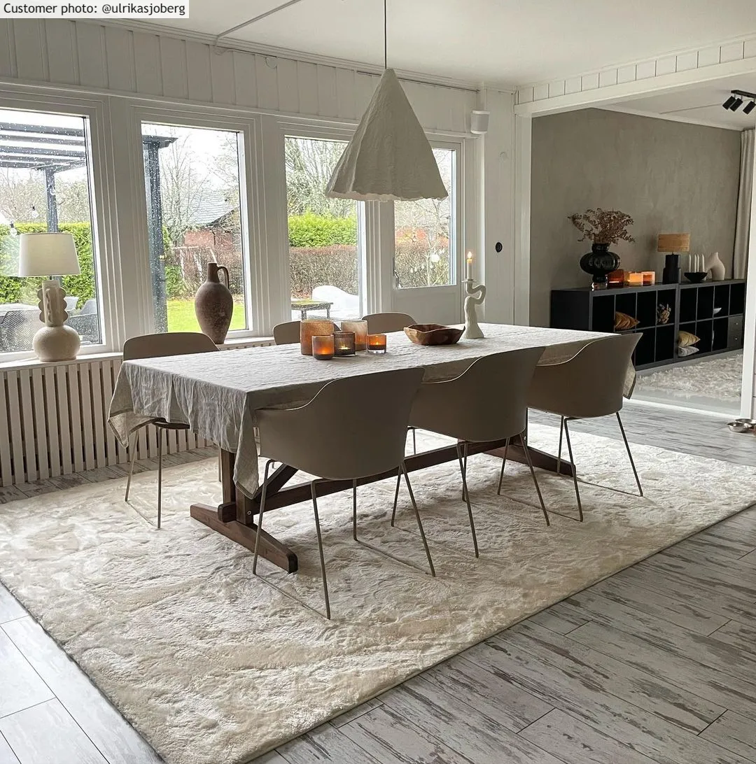 Ryatæpper - Aranga Super Soft Fur (beige)