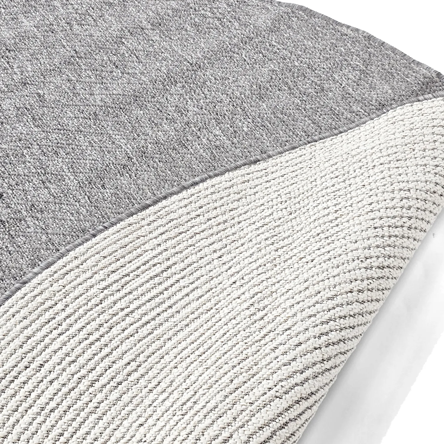 Runde tæpper - Indoor/Outdoor Arlo (grå)