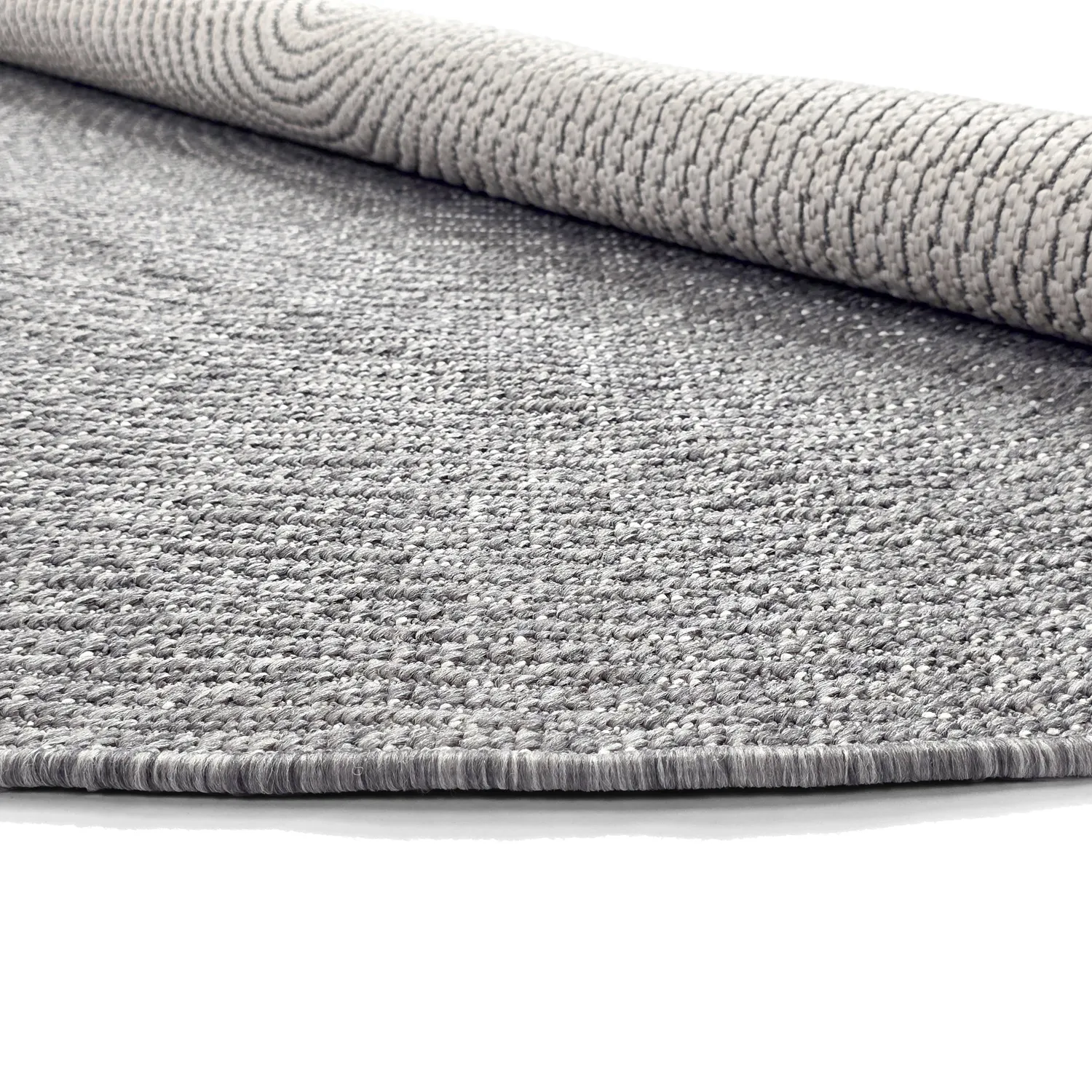 Runde tæpper - Indoor/Outdoor Arlo (grå)