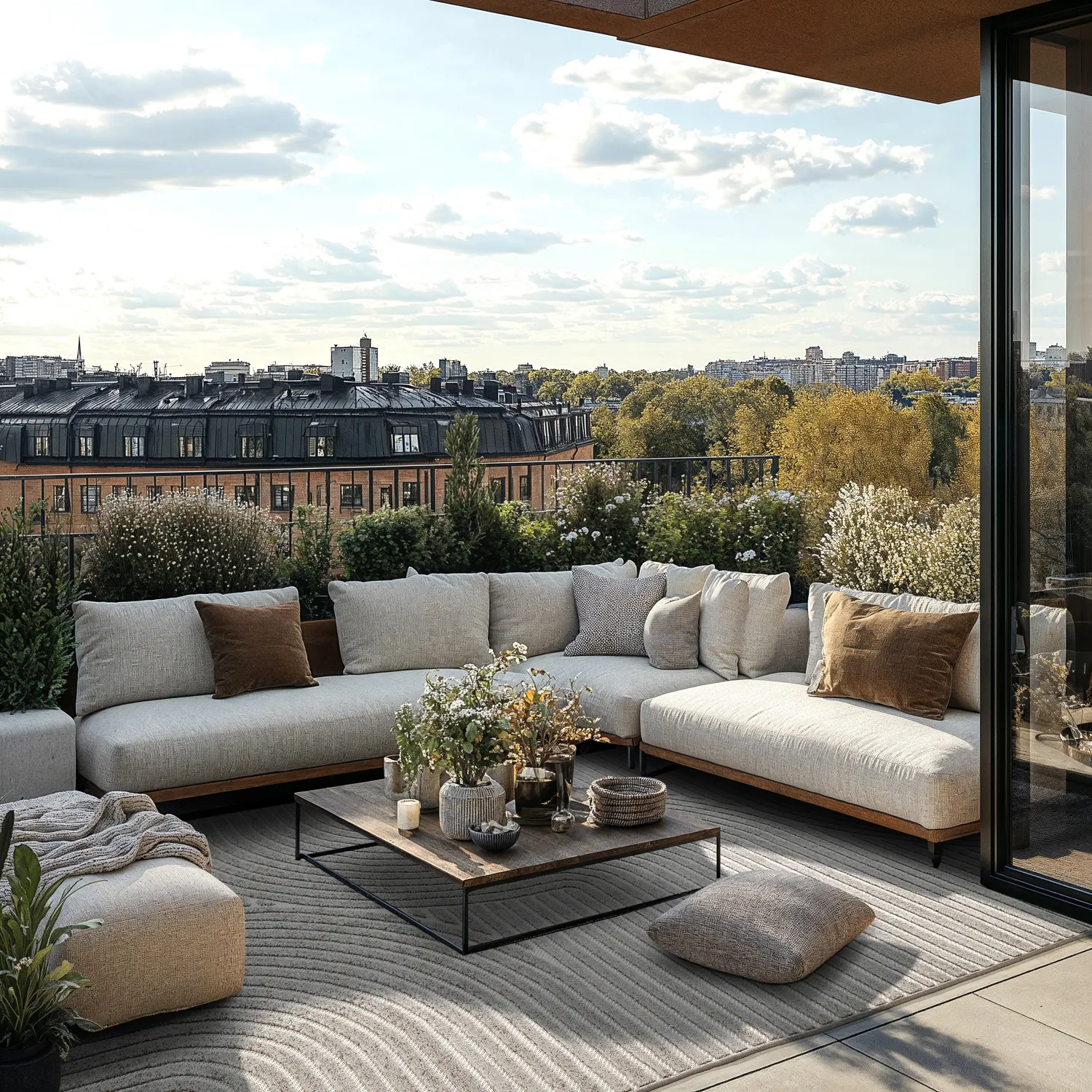 Shaggy Indoor/Outdoor - Devon (grå)